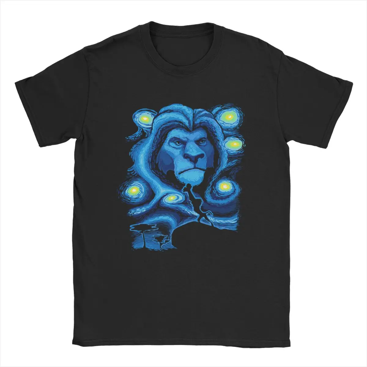 Starry Lion King Disney T-Shirts Men Hipster Pure Cotton Tees Round Neck Short Sleeve T Shirts New Arrival Clothes
Starry Lion King Disney T-Shirts Men Hipster Pure Cotton Tees Round Neck Short Sleeve T Shirts New Arrival Clothes