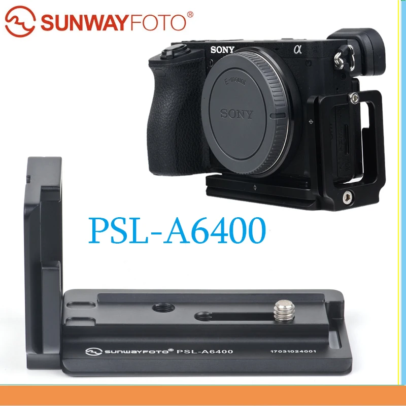 SUNWAYFOTO PSL-A6400 Tripod Head Quick Release L Plate for Sony a6400 L-bracket Quick Release Plate L Plate Camera Accessories
SUNWAYFOTO PSL-A6400 Tripod Head Quick Release L Plate for Sony a6400 L-bracket Quick Release Plate L Plate Camera Accessories