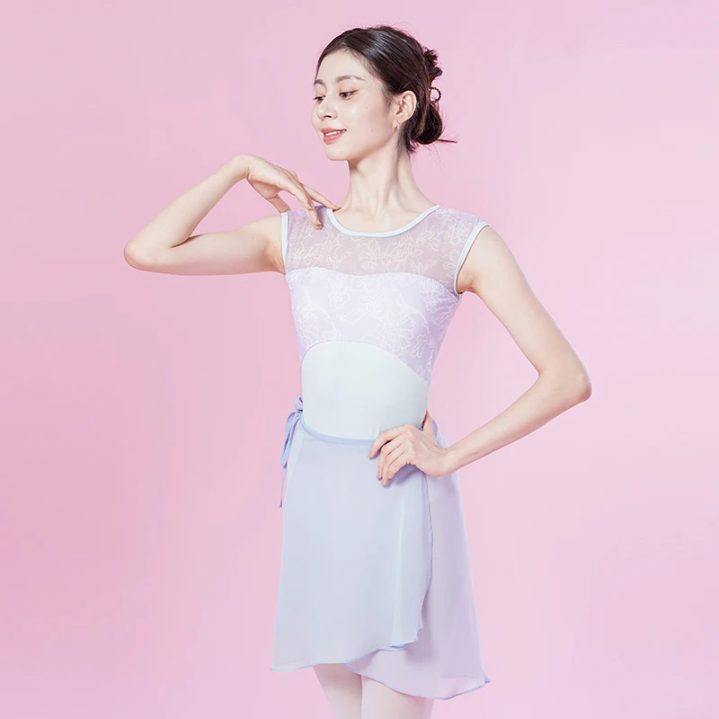 Gymnastics Leotard Adult Mesh Ballet Bodysuit Sleeveless Classical Dance Wear Yoga Tights Ballerina Outfit Stage Costume JL4583
Gymnastics Leotard Adult Mesh Ballet Bodysuit Sleeveless Classical Dance Wear Yoga Tights Ballerina Outfit Stage Costume JL4583