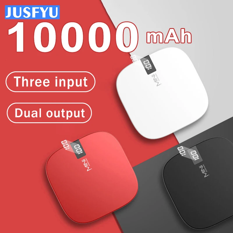 Mini Power Bank 10000mAh Portable Charger External Battery Pack Powerbank 10000 for iPhone 13 12 Huawei Samsung Xiaomi Poverbank
Mini Power Bank 10000mAh Portable Charger External Battery Pack Powerbank 10000 for iPhone 13 12 Huawei Samsung Xiaomi Poverbank