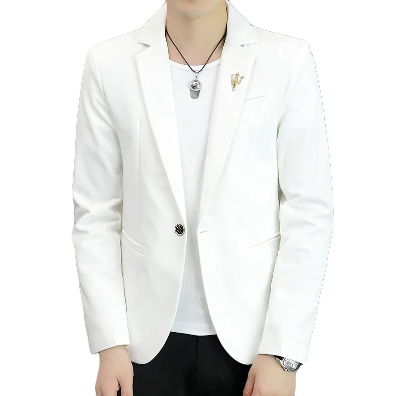 Boutique Fashionable and Comfortable Casual Slim Versatile Solid Color Breathable Small Suit Young Handsome Korean Suit Jacket
Boutique Fashionable and Comfortable Casual Slim Versatile Solid Color Breathable Small Suit Young Handsome Korean Suit Jacket