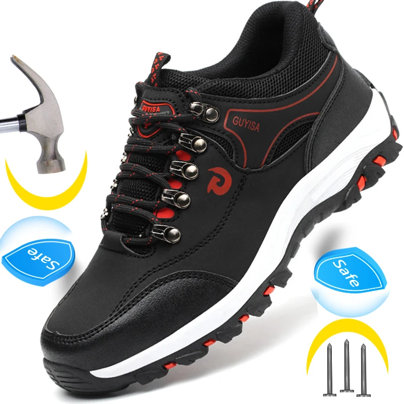 Male Work Sneakers Toe Cap Work Safety Boot Comfort Men Boots Anti-puncture Safety Shoes Men Indestructible Shoes Work Footwear
Male Work Sneakers Toe Cap Work Safety Boot Comfort Men Boots Anti-puncture Safety Shoes Men Indestructible Shoes Work Footwear