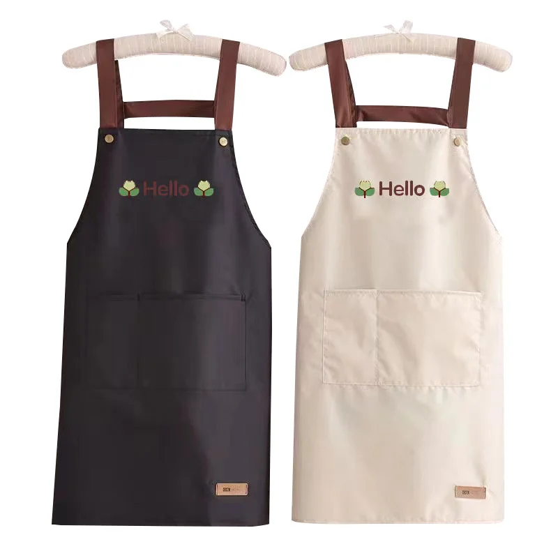 2022 Apron Home Kitchen Waterproof and Oilproof Workwear Summer Thin Dining Aprons Cooking Apron Apron Dress Black Apron 2023
2022 Apron Home Kitchen Waterproof and Oilproof Workwear Summer Thin Dining Aprons Cooking Apron Apron Dress Black Apron 2023