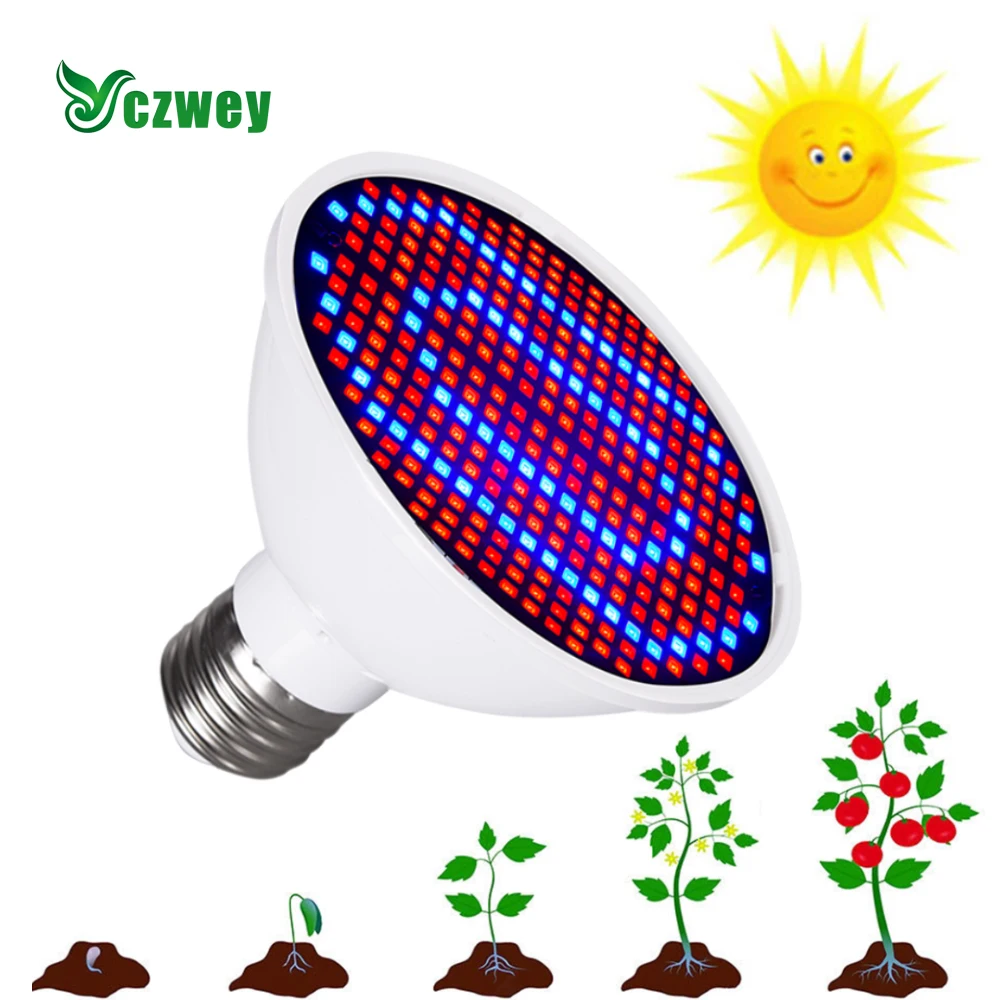 Full Spectrum 48 60 80 126 200 300LED Grow Light Bulbs E27 Grow Lamp LED For Plants Indoor Hydro Flower Veg Grow Tent Phyto Lamp
Full Spectrum 48 60 80 126 200 300LED Grow Light Bulbs E27 Grow Lamp LED For Plants Indoor Hydro Flower Veg Grow Tent Phyto Lamp