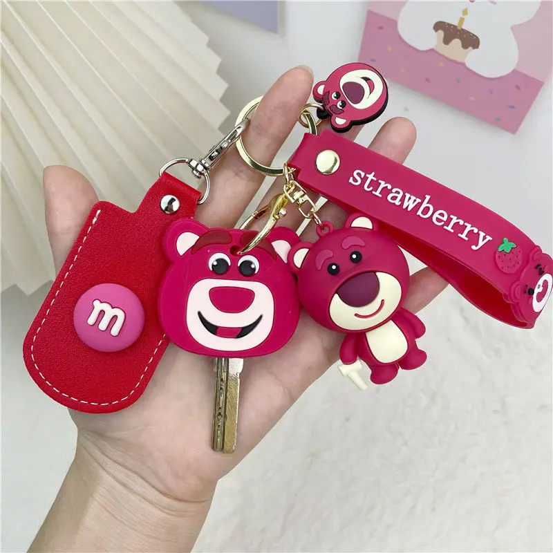 New Disney Lotso Cartoon Key Chain Kawaii NFC Access Control Round Induction Protect Lanyard Card Cover Gift Accessories Pendant
New Disney Lotso Cartoon Key Chain Kawaii NFC Access Control Round Induction Protect Lanyard Card Cover Gift Accessories Pendant