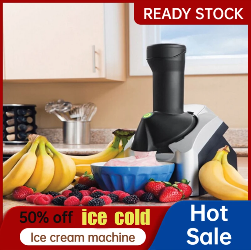 Household Automatic Ice Cream Machine Childrens Fruit Milkshake Machine Ice Cream Frozen Dessert Machine Electric Ice Maker Tool
Household Automatic Ice Cream Machine Childrens Fruit Milkshake Machine Ice Cream Frozen Dessert Machine Electric Ice Maker Tool