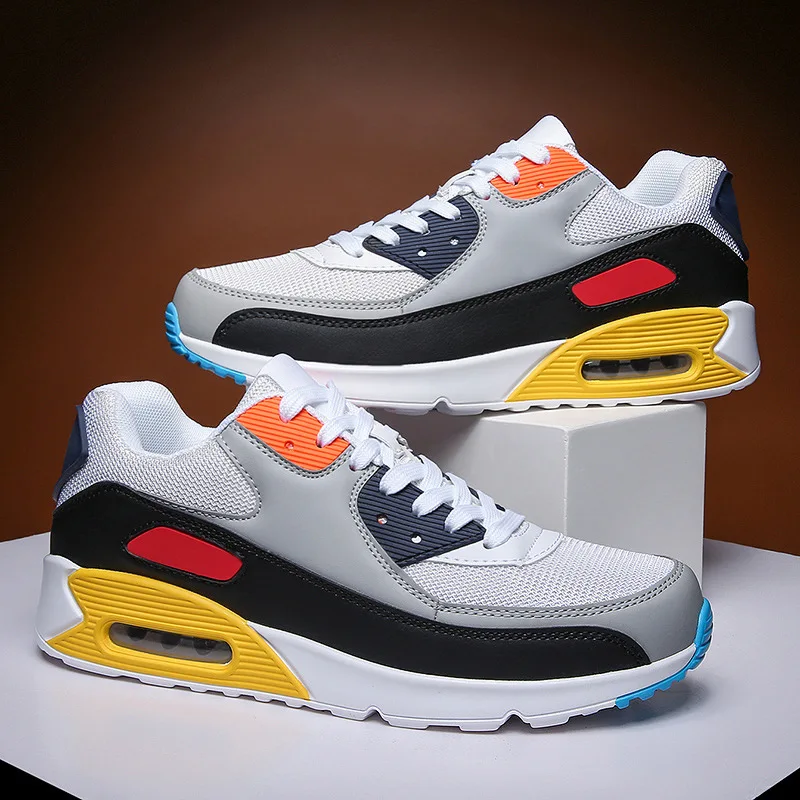 2022 Air Cushion Heightening Sports Breathable Mesh Tide Shoes Casual Shoes Couples Large Size Air Cushion Running Shoes
2022 Air Cushion Heightening Sports Breathable Mesh Tide Shoes Casual Shoes Couples Large Size Air Cushion Running Shoes