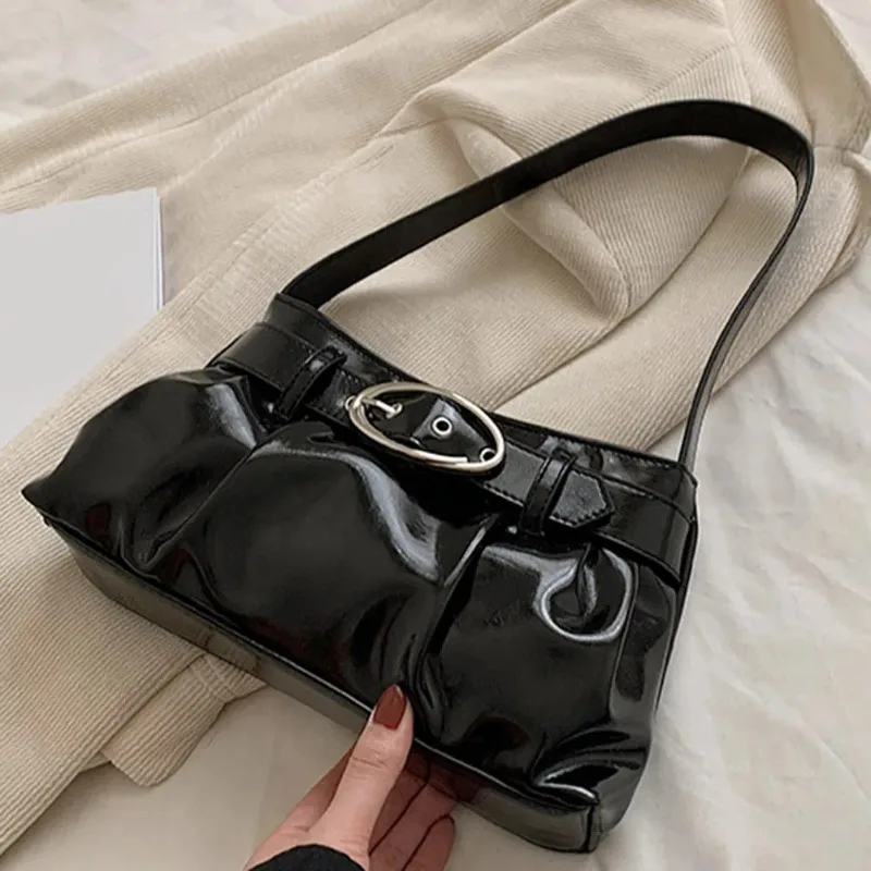 Y2K Korean Women Elegant Balck Hand Bag Harajuku Aesthetic Wallet Gothic PU Purses Handbag Shoulder Messenger Baguette Tote Bags
Y2K Korean Women Elegant Balck Hand Bag Harajuku Aesthetic Wallet Gothic PU Purses Handbag Shoulder Messenger Baguette Tote Bags