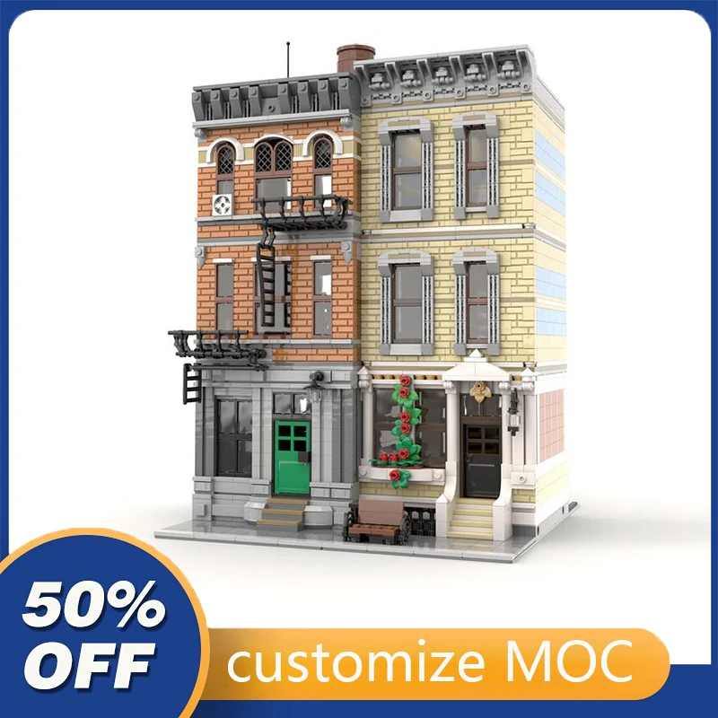 3173PCS Customized MOC Modular New Block City street view Model Building Blocks Bricks Children birthday toys Christmas gifts
3173PCS Customized MOC Modular New Block City street view Model Building Blocks Bricks Children birthday toys Christmas gifts