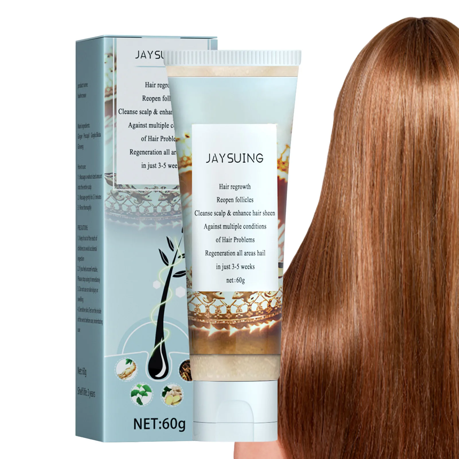 Hair Growth Serum Spray Hair Regrowth Repair Damaged Prevent Baldness Germinal Herbal Growth Hair Scalp Scrub
Hair Growth Serum Spray Hair Regrowth Repair Damaged Prevent Baldness Germinal Herbal Growth Hair Scalp Scrub