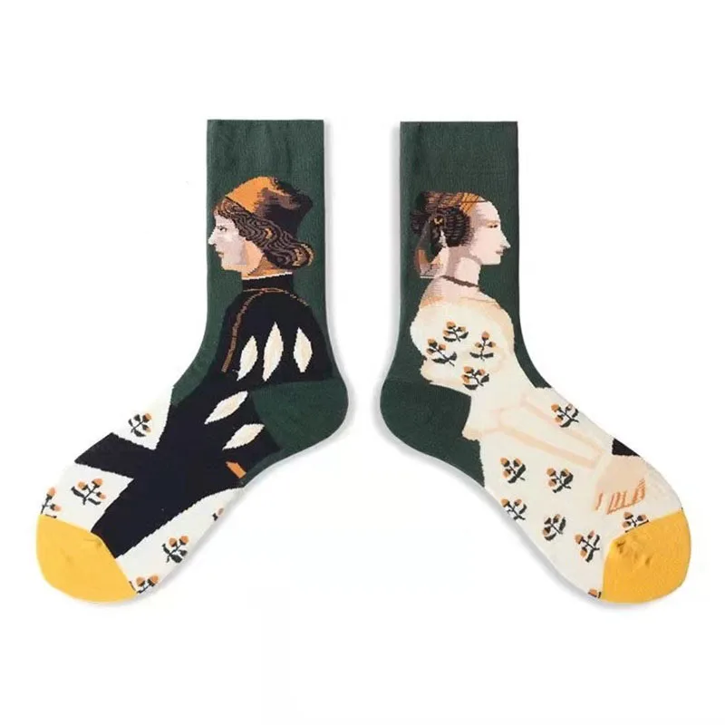 Retro College Style Creative Color Couple Trend Socks Female Socks Autumn Winter Tube Socks High Waist Personality Calcetines
Retro College Style Creative Color Couple Trend Socks Female Socks Autumn Winter Tube Socks High Waist Personality Calcetines