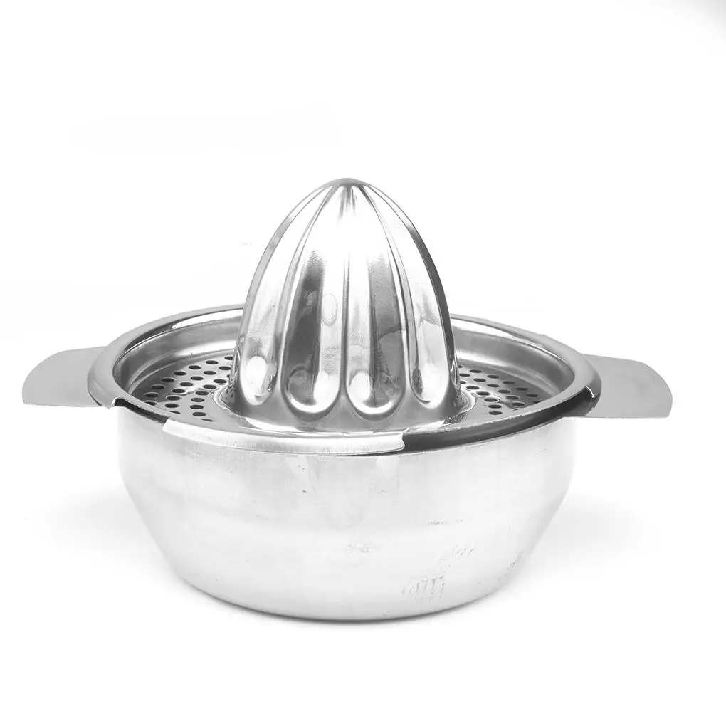 Stainless Steel Manual Juicer Fruit Lemon Squeezer with Bowl Juicer Strainer Good quality!
Stainless Steel Manual Juicer Fruit Lemon Squeezer with Bowl Juicer Strainer Good quality!