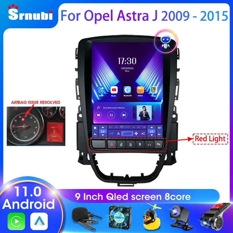 Srnubi 2 Din Android 11 Car Radio for Opel Astra J Verano 2007-2014 Multimedia Player GPS Maps Carplay Auto Stereo DVD Head Unit
Srnubi 2 Din Android 11 Car Radio for Opel Astra J Verano 2007-2014 Multimedia Player GPS Maps Carplay Auto Stereo DVD Head Unit