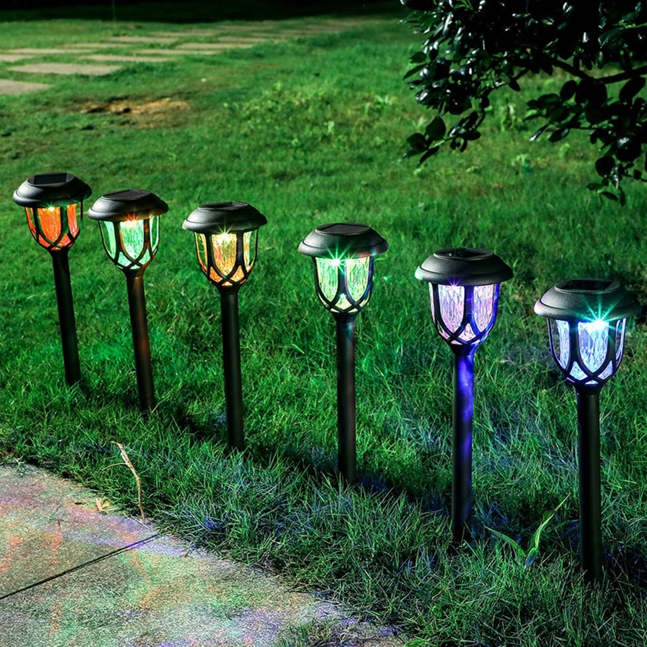 2-6PCS Landscape Solar Lawn LED Light Outdoor Garden Lights Lantern Vegetable Patch Country House Wedding Decoration Path Lamps
2-6PCS Landscape Solar Lawn LED Light Outdoor Garden Lights Lantern Vegetable Patch Country House Wedding Decoration Path Lamps