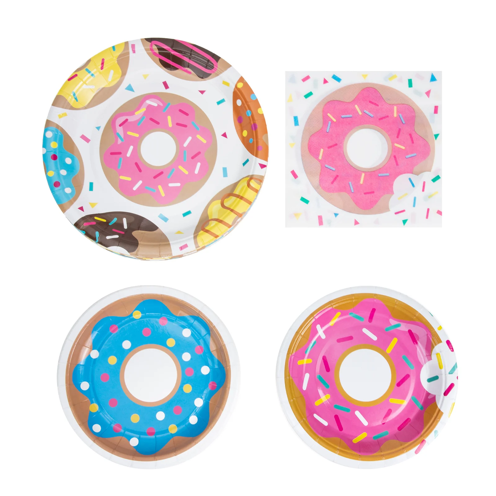 52 Pcs Dinner Plate Sets Birthday Party Props Donut Themed Supplies Decorations Tableware Paper Plates Baby
52 Pcs Dinner Plate Sets Birthday Party Props Donut Themed Supplies Decorations Tableware Paper Plates Baby