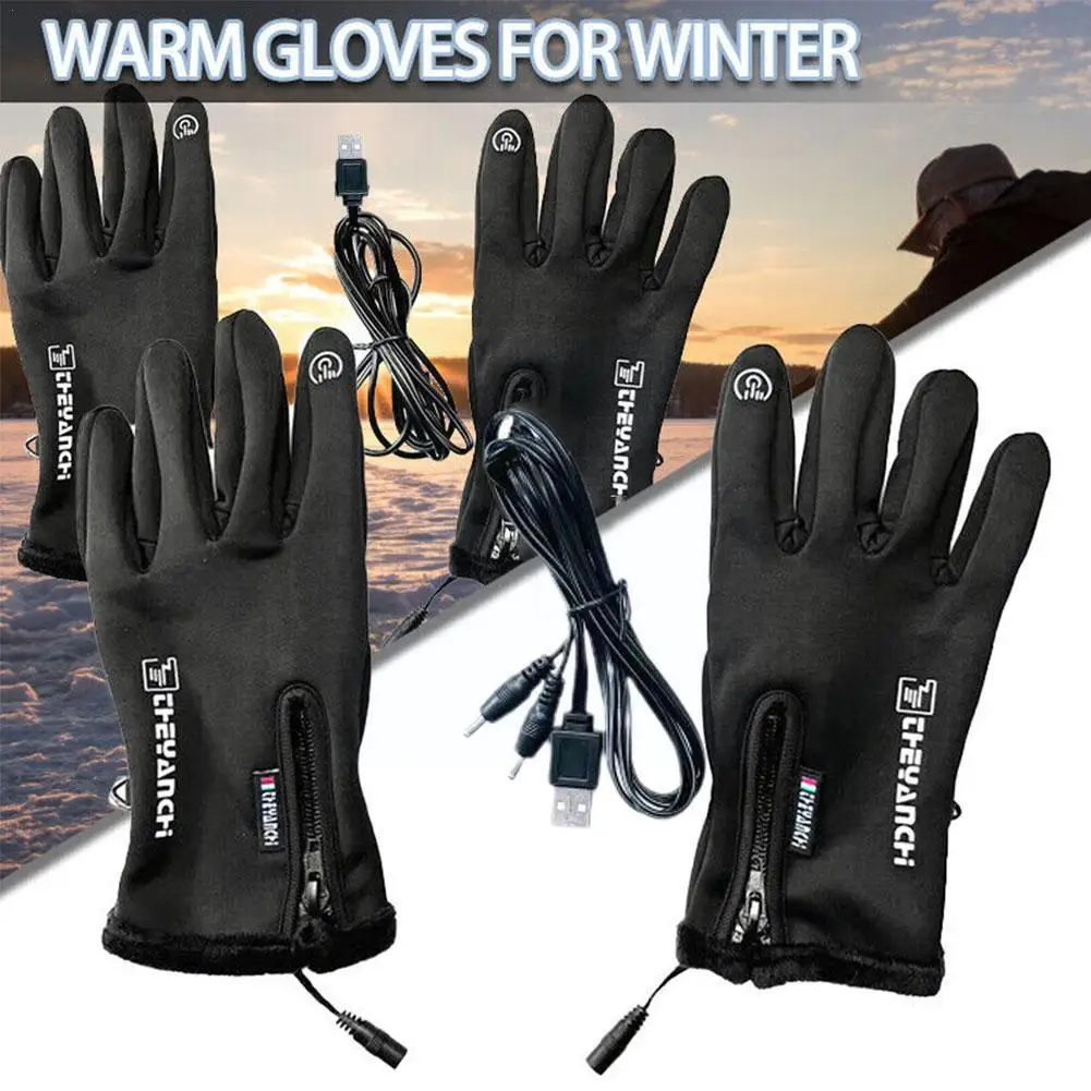 USB Electric Gloves Are Warm In Winter And Anti-skid Screen Bicycle Riding Gloves Are Suitable For Motorcycle Riding E8N0
USB Electric Gloves Are Warm In Winter And Anti-skid Screen Bicycle Riding Gloves Are Suitable For Motorcycle Riding E8N0