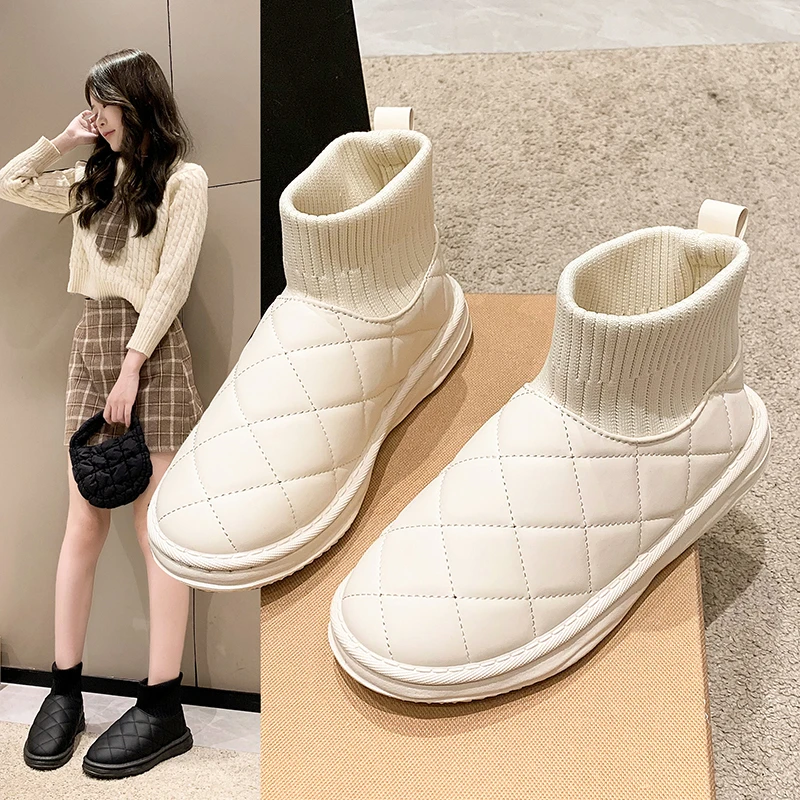 Snow Boots for Women 2023 New Winter Cashmere and Thick Women's Shoes Waterproof Non-slip Warm Cotton Shoes for Women
Snow Boots for Women 2023 New Winter Cashmere and Thick Women's Shoes Waterproof Non-slip Warm Cotton Shoes for Women