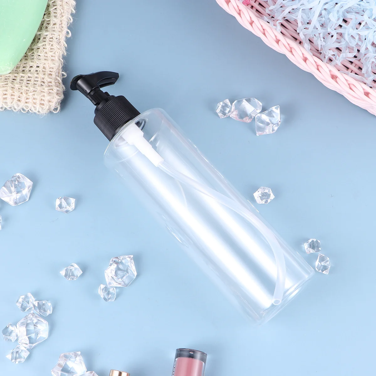 6Pcs 250ml Plastic Press Pump Bottle Travel Subpackging Bottle Refillable Transparent Bottle (Random Pump Head Color)
6Pcs 250ml Plastic Press Pump Bottle Travel Subpackging Bottle Refillable Transparent Bottle (Random Pump Head Color)