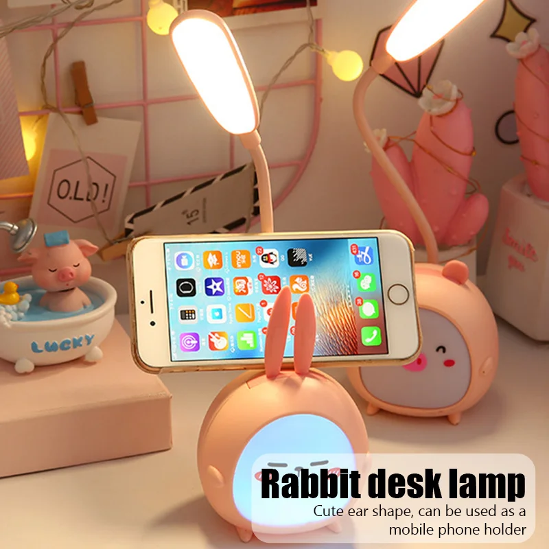 Cartoon Desk Lamp Eye Protection Energy-Saving Reading Lamp USB Charging Sleeping Night Light LED Table Lamp For Kids Gift
Cartoon Desk Lamp Eye Protection Energy-Saving Reading Lamp USB Charging Sleeping Night Light LED Table Lamp For Kids Gift