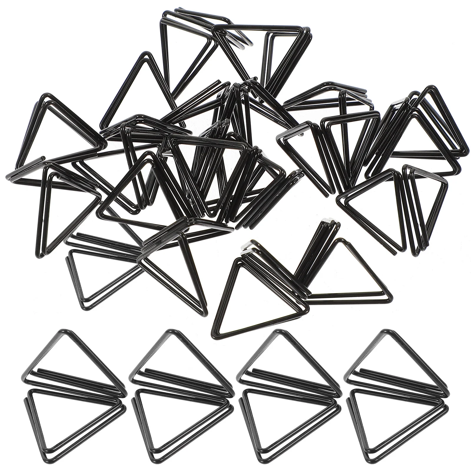 20 Pcs Triangle Business Card Holder Mini Table Picture Stand Clips Bracket Notes Iron Small Memo Office Place
20 Pcs Triangle Business Card Holder Mini Table Picture Stand Clips Bracket Notes Iron Small Memo Office Place