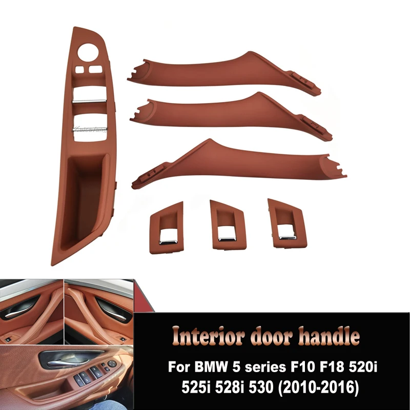 7Pcs/Lot LHD Car Interior Inner Door Handle Panel Pull Trim Cover Kit For BMW 5 Series F10 F18 525 530 535 540 2010-2017
7Pcs/Lot LHD Car Interior Inner Door Handle Panel Pull Trim Cover Kit For BMW 5 Series F10 F18 525 530 535 540 2010-2017