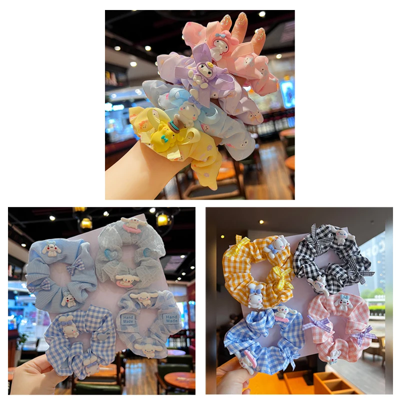 Sanrioed Cartoon Cute Purin Dog Kuromi Cinnamoroll My Melody Bow Hair Tie Anime Figure Kawaii Sweet Girl Hair Rope Accessories
Sanrioed Cartoon Cute Purin Dog Kuromi Cinnamoroll My Melody Bow Hair Tie Anime Figure Kawaii Sweet Girl Hair Rope Accessories