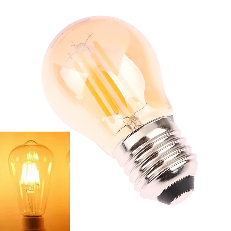 For Chandelier String Lighting Mini Tan Glass E27 2700K Vintage LED Filament Bulb G45 2W 4W 6W Globe Light Lamp
For Chandelier String Lighting Mini Tan Glass E27 2700K Vintage LED Filament Bulb G45 2W 4W 6W Globe Light Lamp