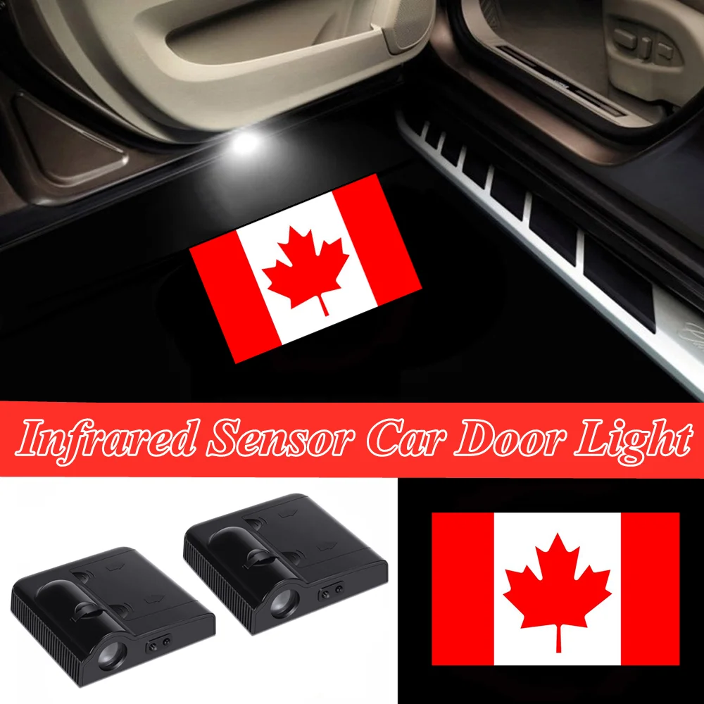 2x Canadian Flag Canada Maple Leaf Car Door LED Welcome Projector Shadow Light for Camaro Colorado Silverado Sierra F150 250 350
2x Canadian Flag Canada Maple Leaf Car Door LED Welcome Projector Shadow Light for Camaro Colorado Silverado Sierra F150 250 350