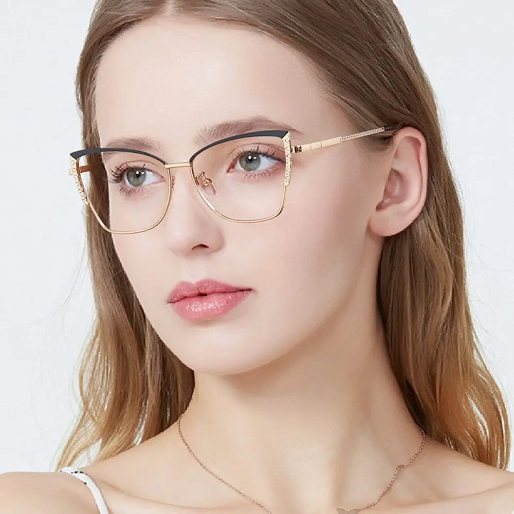 Eye Protection Anti-Blue Light Glasses Portable Ultralight Blue Ray Blocking Computer Goggles Metal Frame Eyewear Office
Eye Protection Anti-Blue Light Glasses Portable Ultralight Blue Ray Blocking Computer Goggles Metal Frame Eyewear Office