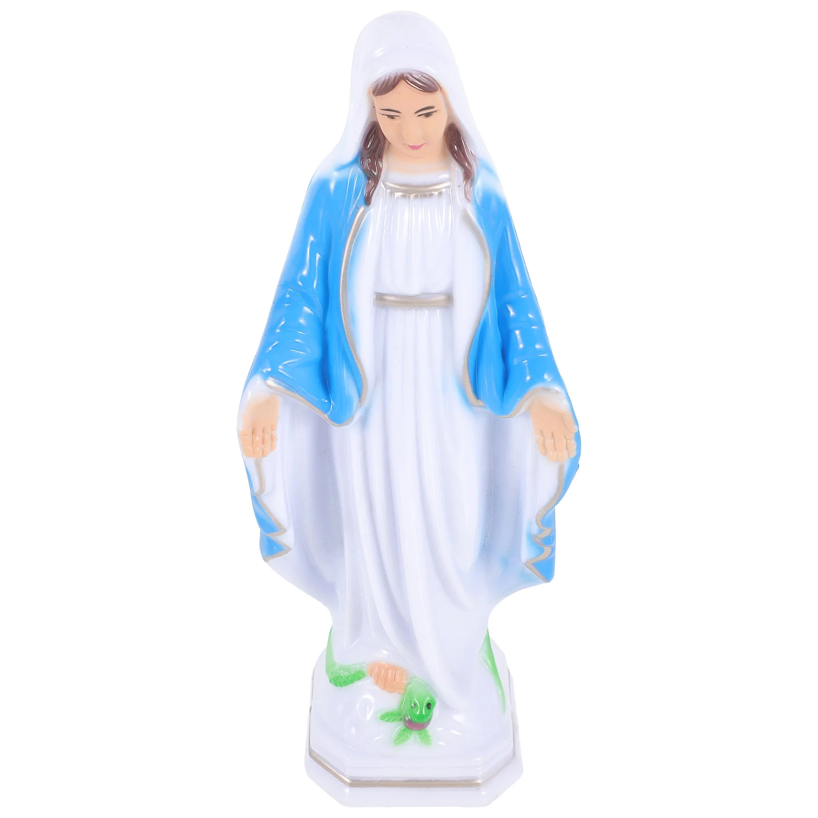 House Decorations Home Madonna Statue Plastic Virgin Mary Ornament Gift Tiny Craft Figurine Miniature Mother
House Decorations Home Madonna Statue Plastic Virgin Mary Ornament Gift Tiny Craft Figurine Miniature Mother