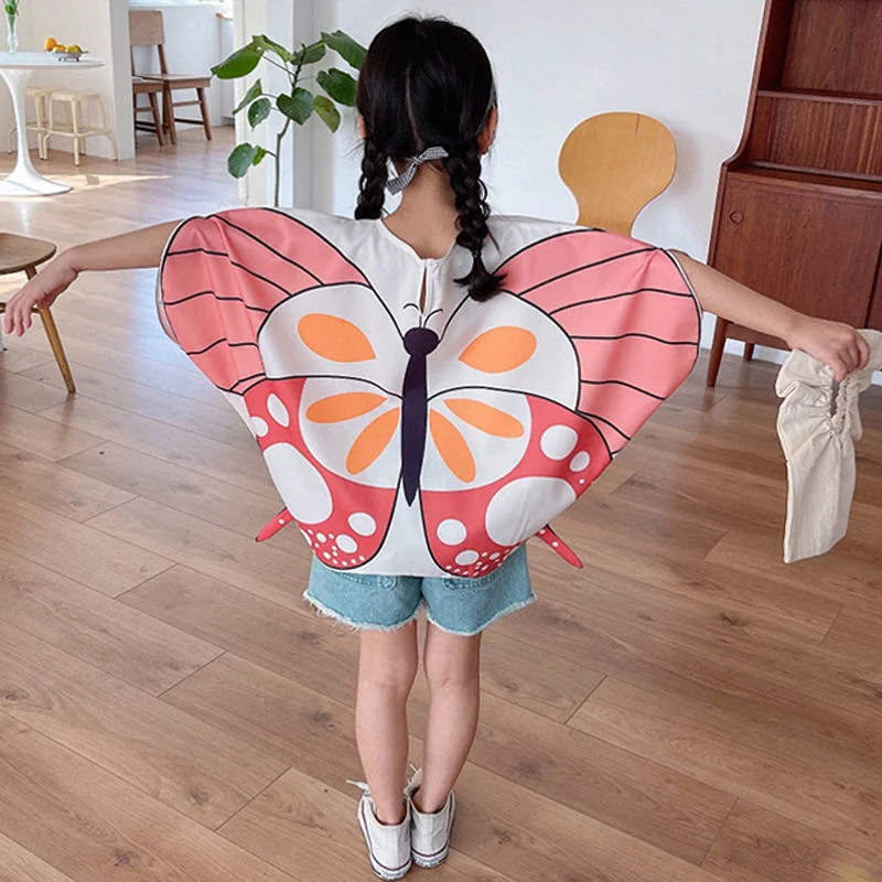 Girls Short Sleeve Summer Clothes For Women Butterfly Wings T-shirt Children Plus Size Kawaii Little Girls Clothing Cute Shirts
Girls Short Sleeve Summer Clothes For Women Butterfly Wings T-shirt Children Plus Size Kawaii Little Girls Clothing Cute Shirts