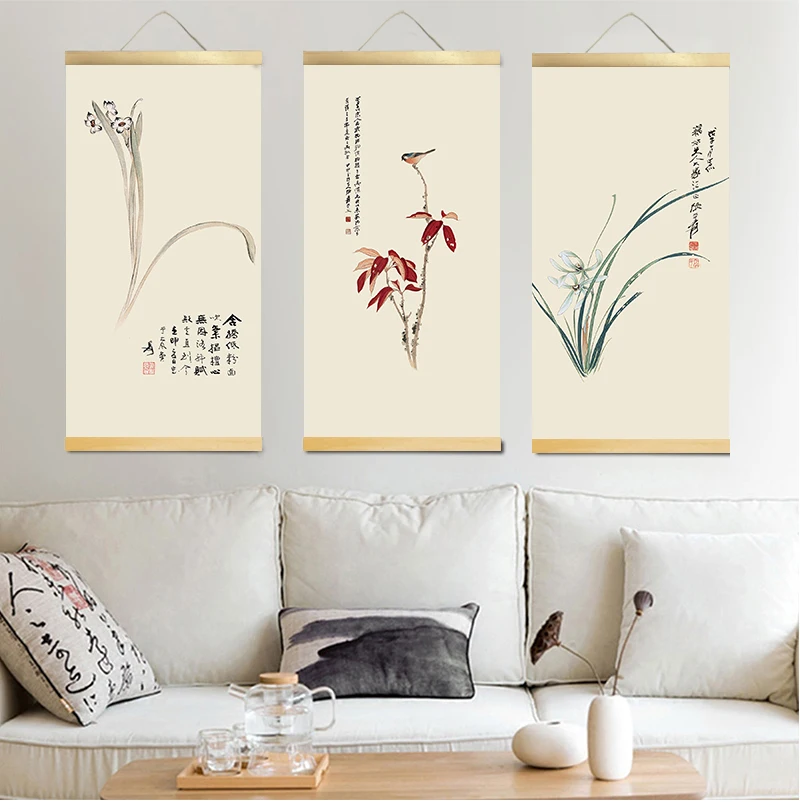 chinese style landscape Green plants canvas decorative painting Store bedroom living room wall art solid wood scroll paintings
chinese style landscape Green plants canvas decorative painting Store bedroom living room wall art solid wood scroll paintings