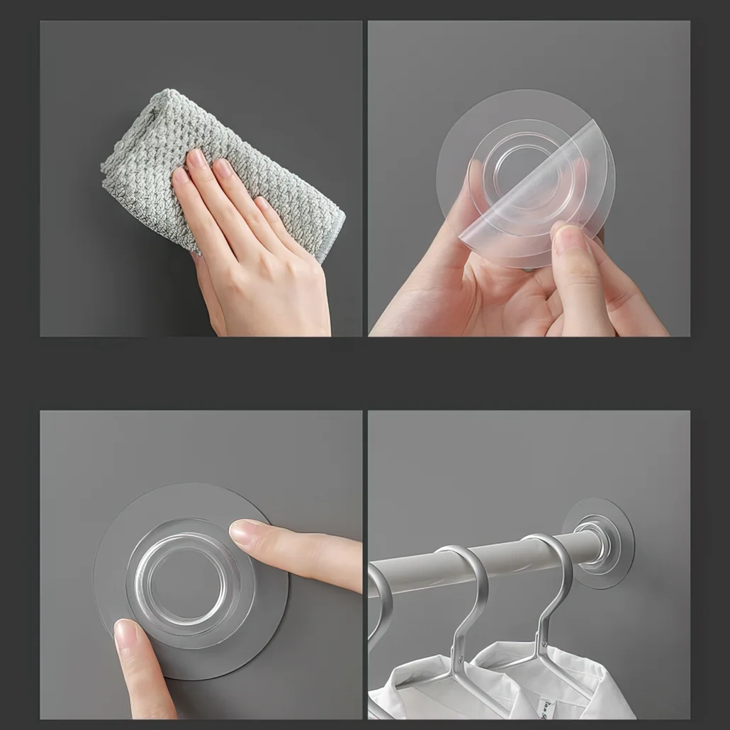 Самоклеящийся держатель для карниза, крепкий держатель для карниза, крючок, держатель для карниза для ванной комнаты, держатель для карниза...
Самоклеящийся держатель для карниза, крепкий держатель для карниза, крючок, держатель для карниза для ванной комнаты, держатель для карниза...