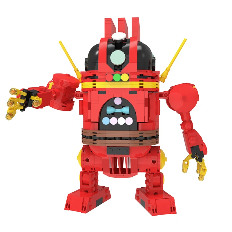 MOC AU-09 Analyzer Robot Building Block Kit For Anime Battleship-Yamato Autonomous Mecha Brickheadz Model Sets Toy Kids Gift
MOC AU-09 Analyzer Robot Building Block Kit For Anime Battleship-Yamato Autonomous Mecha Brickheadz Model Sets Toy Kids Gift