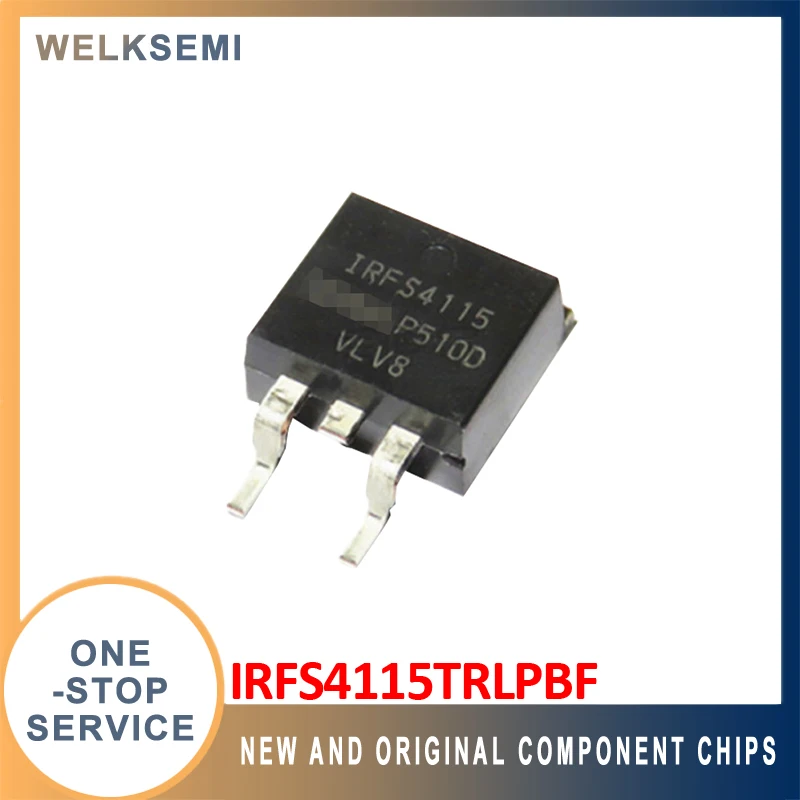 Транзистор с полевым эффектом IRFS4115TRLPBF TO263 (МОП-транзистор), новый оригинальный Оригинальный оригинальный одноконечный заказ
Транзистор с полевым эффектом IRFS4115TRLPBF TO263 (МОП-транзистор), новый оригинальный Оригинальный оригинальный одноконечный заказ