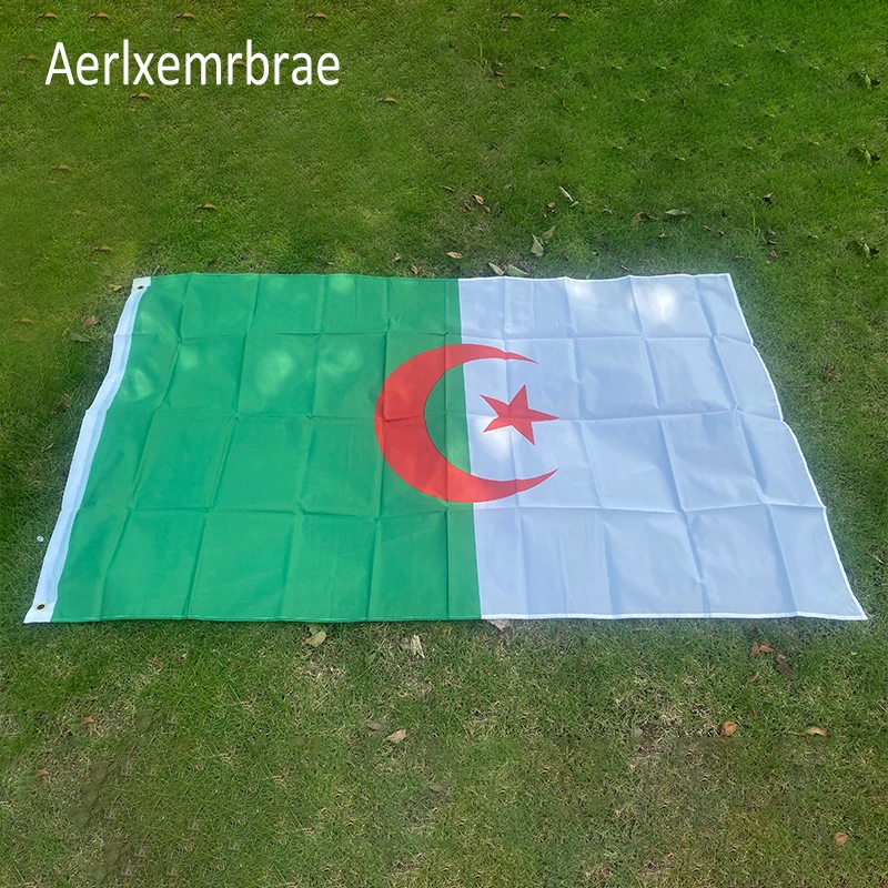 aerlxemrbrae flag 90*150cm The Algeria Flag Polyester Flag 5*3 FT High Quality
aerlxemrbrae flag 90*150cm The Algeria Flag Polyester Flag 5*3 FT High Quality