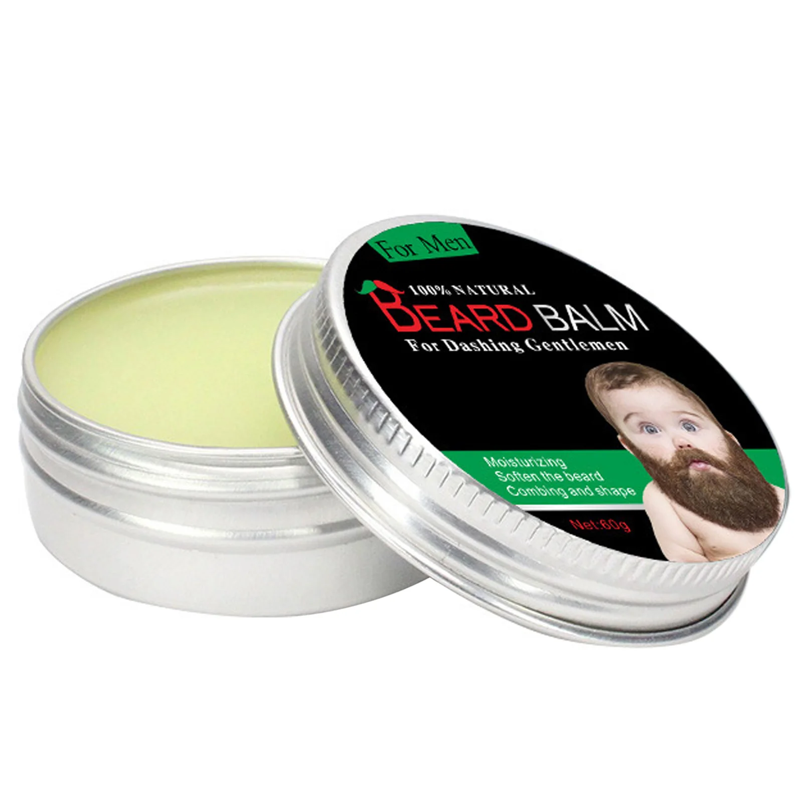 Man Beard Cream Natural Conditioner Moisturizing Smoothing Effective Promote Beard Growth Beard Care Product Series
Man Beard Cream Natural Conditioner Moisturizing Smoothing Effective Promote Beard Growth Beard Care Product Series