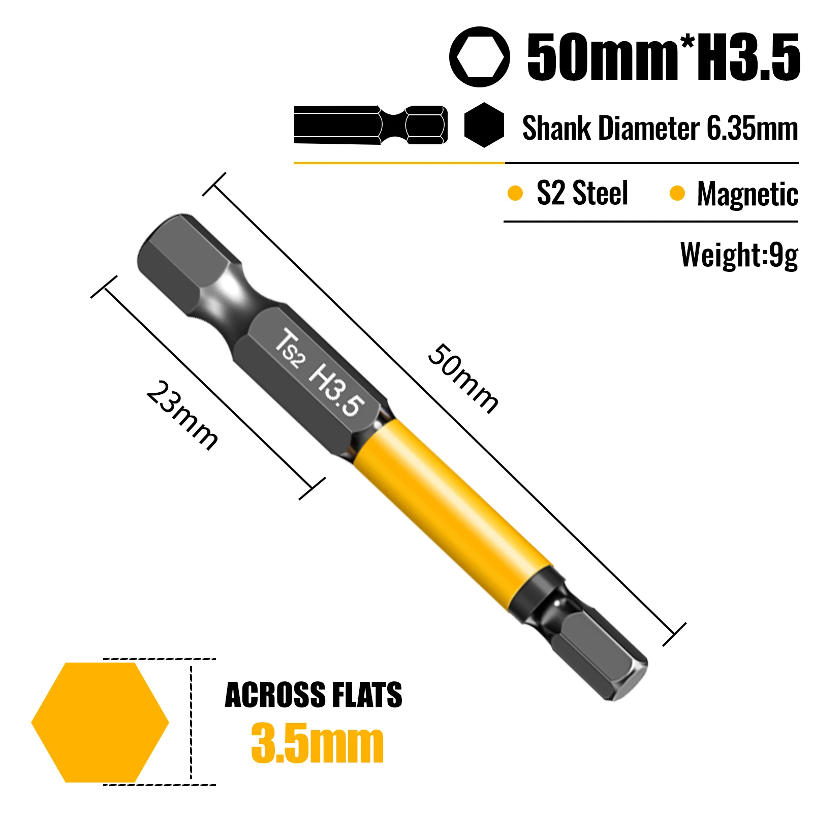 Магнитная шестигранная насадка XMSJ S2
Магнитная шестигранная насадка XMSJ S2