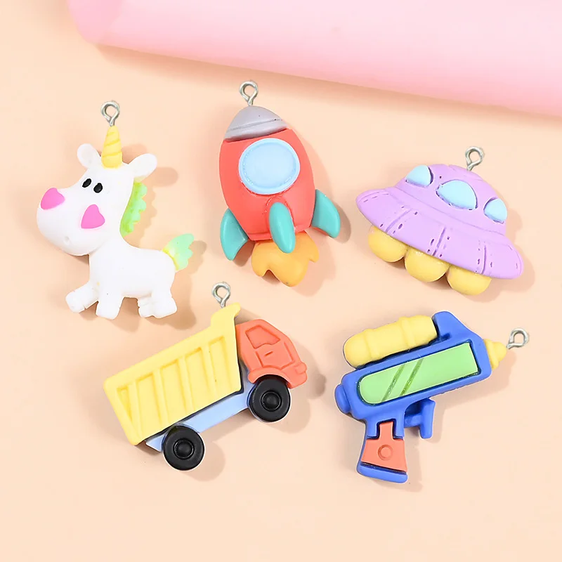 10 шт. мультяшный Единорог космический корабль ракета из смолы шармы для изготовления ювелирных изделий Аксессуары DIY Подвески брелок ожере...
10 шт. мультяшный Единорог космический корабль ракета из смолы шармы для изготовления ювелирных изделий Аксессуары DIY Подвески брелок ожере...