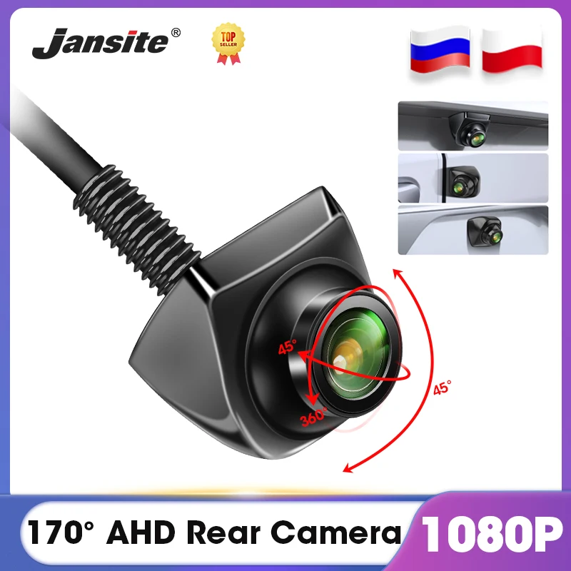 Jansite 1080P Rear View Camera 170° Vehicle Backup Camera Fisheye Lens AHD/CVBS Nigh Vision Parking Assistance For Android Radio
Jansite 1080P Rear View Camera 170° Vehicle Backup Camera Fisheye Lens AHD/CVBS Nigh Vision Parking Assistance For Android Radio