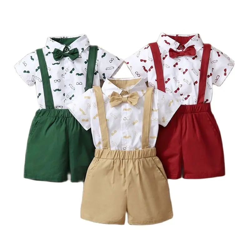 2Pcs Baby Boys Gift Collection Summer baby Clothing kids Rompers set Cute Bodysuits + overalls Pants Set 0-3Years
2Pcs Baby Boys Gift Collection Summer baby Clothing kids Rompers set Cute Bodysuits + overalls Pants Set 0-3Years