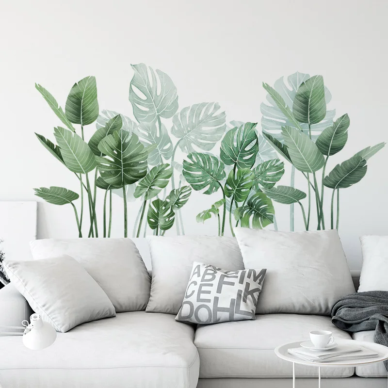 Palm Tree Wall Stickers Plants Door Corner Decor Colorful Green Leaf Peel and Stick Headboard Sofa Decoration Christmas Home
Palm Tree Wall Stickers Plants Door Corner Decor Colorful Green Leaf Peel and Stick Headboard Sofa Decoration Christmas Home
