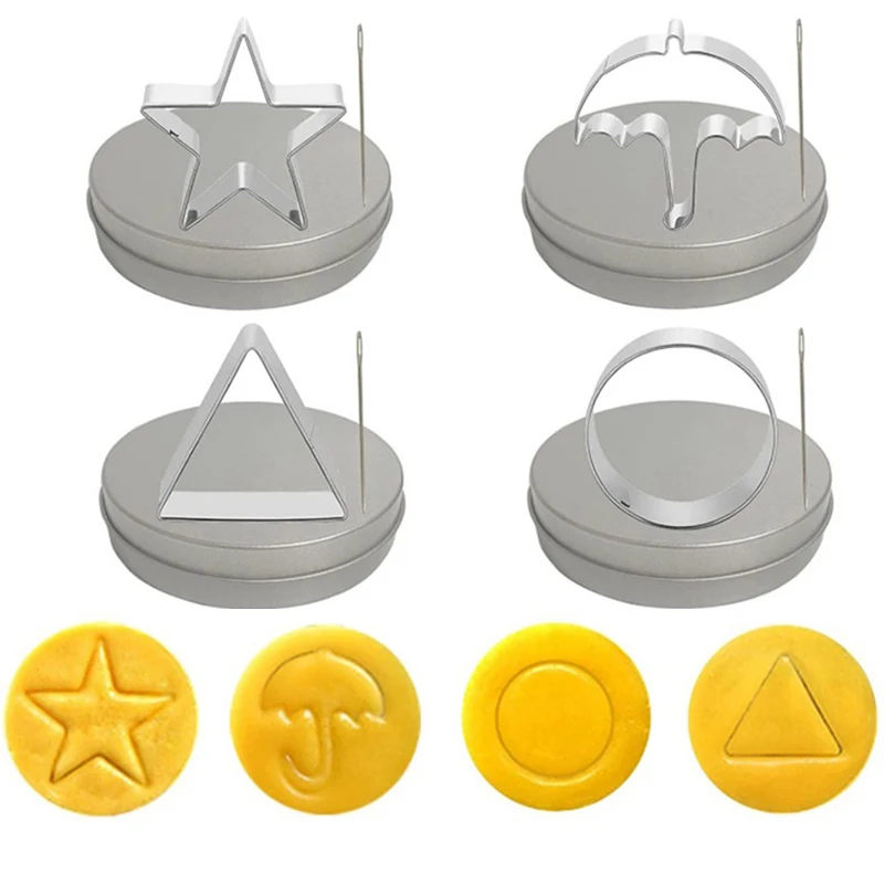 12 Pcs Umbrella Cookie Cutter Set Korean Squid Cookie Game Biscuit Mold Sugar Pie Mold Chocolate Candy Cake Baking Desserts Tool
12 Pcs Umbrella Cookie Cutter Set Korean Squid Cookie Game Biscuit Mold Sugar Pie Mold Chocolate Candy Cake Baking Desserts Tool