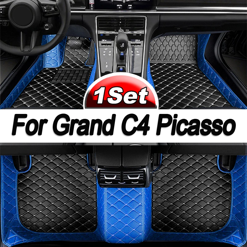 Автомобильные коврики для Citroen Grand C4 Picasso SpaceTourer, 7 сидений, 2014 ~ 2020, нескользящий кожаный коврик, детали интерьера, автомобильные аксессуары
Автомобильные коврики для Citroen Grand C4 Picasso SpaceTourer, 7 сидений, 2014 ~ 2020, нескользящий кожаный коврик, детали интерьера, автомобильные аксессуары