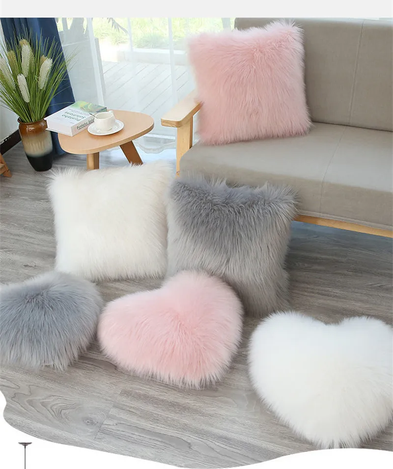 1PCS Winter Pillow Case Mod Home Bed Soft Fashion Love Pattern Pink Sweet Plush Pillow Case Decorate Comfortable Bedding
1PCS Winter Pillow Case Mod Home Bed Soft Fashion Love Pattern Pink Sweet Plush Pillow Case Decorate Comfortable Bedding