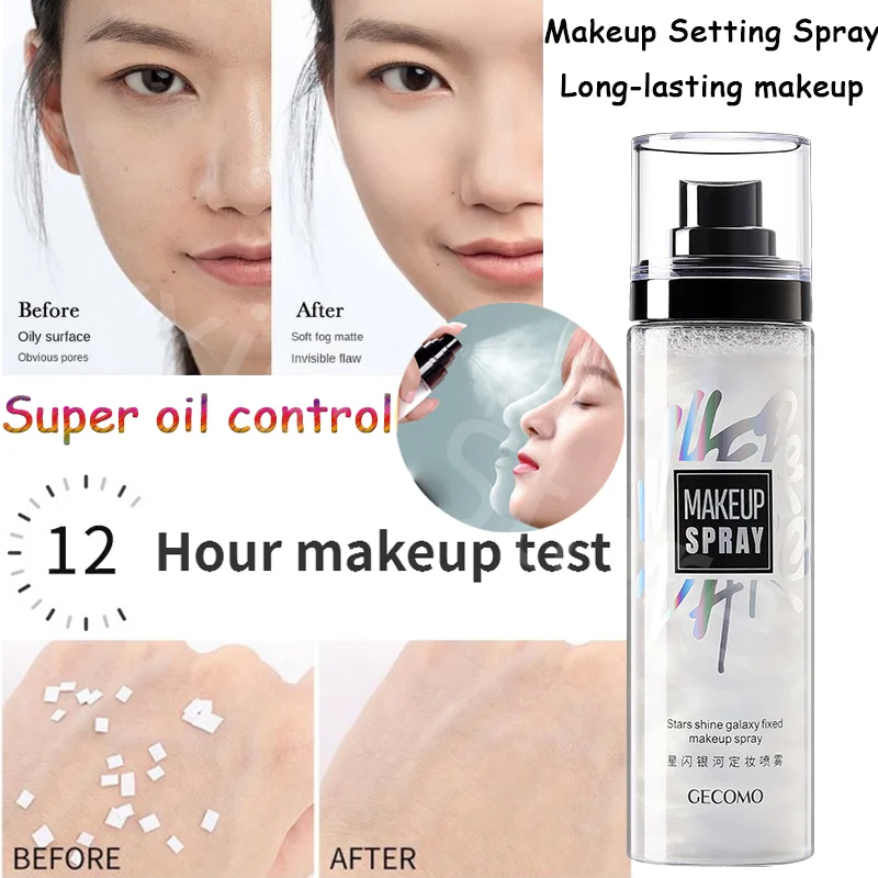 100ml Makeup Spray 24 Hours Long-lasting Moisturizing and Oil Control Without Taking Off Makeup Fast Makeup Setting Spray
100ml Makeup Spray 24 Hours Long-lasting Moisturizing and Oil Control Without Taking Off Makeup Fast Makeup Setting Spray