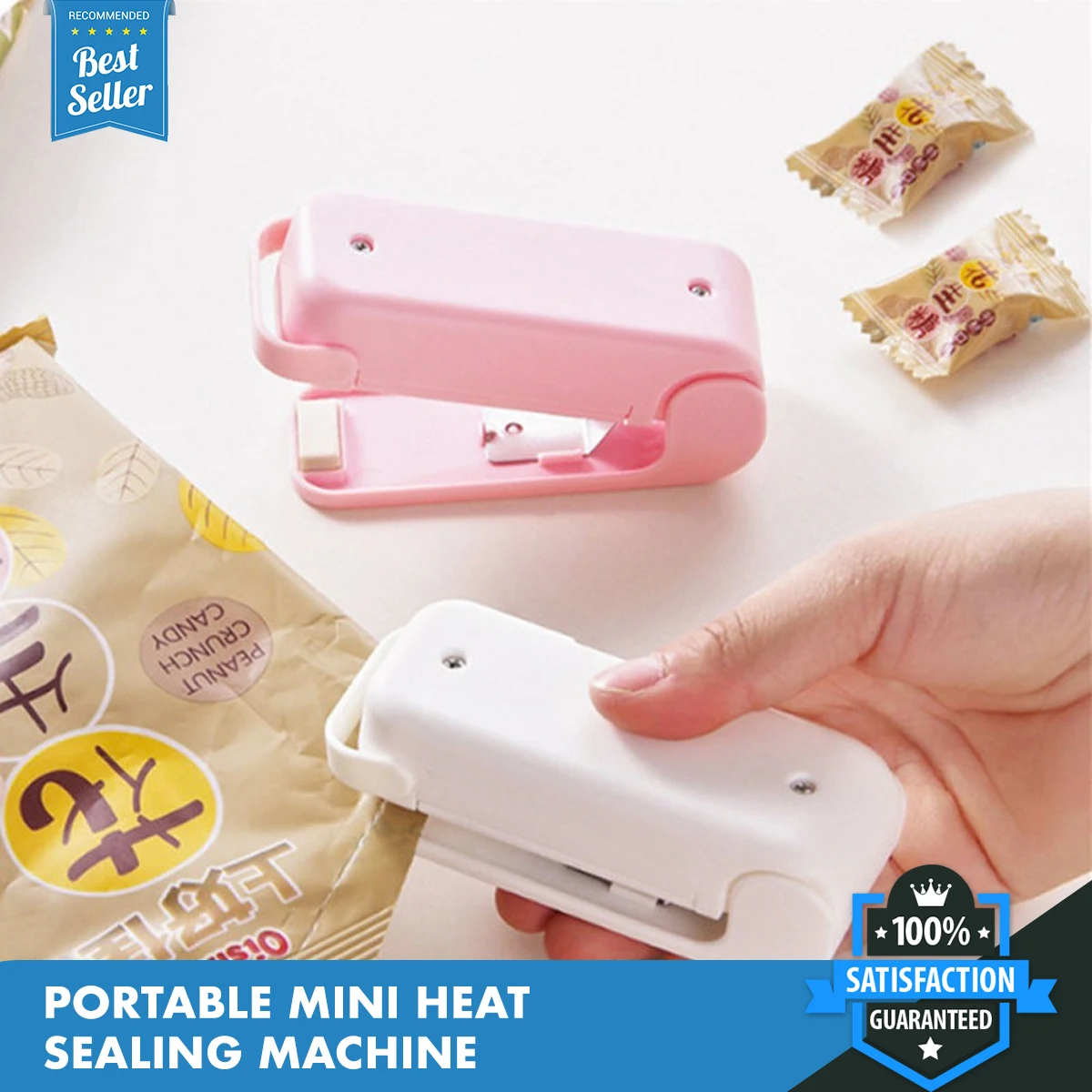 Portable Mini Heat Sealing Machine Pet Food Plastic Envelop Smart Sealer Snack PE Bag Household Manual Fruit Heating Sealer
Portable Mini Heat Sealing Machine Pet Food Plastic Envelop Smart Sealer Snack PE Bag Household Manual Fruit Heating Sealer