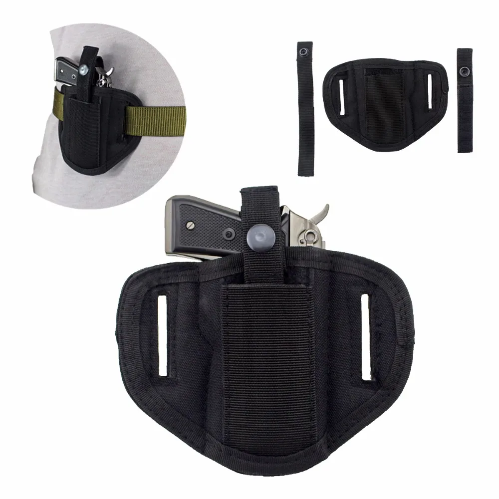 6 Position Ambidextrous Concealment Holster for Compact Subcompact Handguns Concealed Belt Holster for Right Left Hand Draw
6 Position Ambidextrous Concealment Holster for Compact Subcompact Handguns Concealed Belt Holster for Right Left Hand Draw