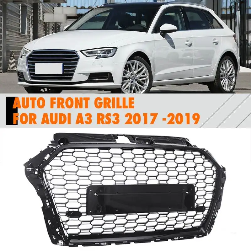 For Audi A3 RS3 2017 2018 2019 MODIFIED FRONT BUMPER MESH COVER GRILL For RS3 Racing GRILLE Hex Mesh Front Bumper Grill
For Audi A3 RS3 2017 2018 2019 MODIFIED FRONT BUMPER MESH COVER GRILL For RS3 Racing GRILLE Hex Mesh Front Bumper Grill