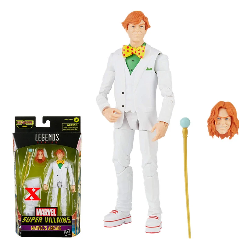 Hasbro Marvel Legends Series 6-inch Collectible Arcade Action Figure and 2 Accessories Collection Model Boy Gift KId Toys
Hasbro Marvel Legends Series 6-inch Collectible Arcade Action Figure and 2 Accessories Collection Model Boy Gift KId Toys